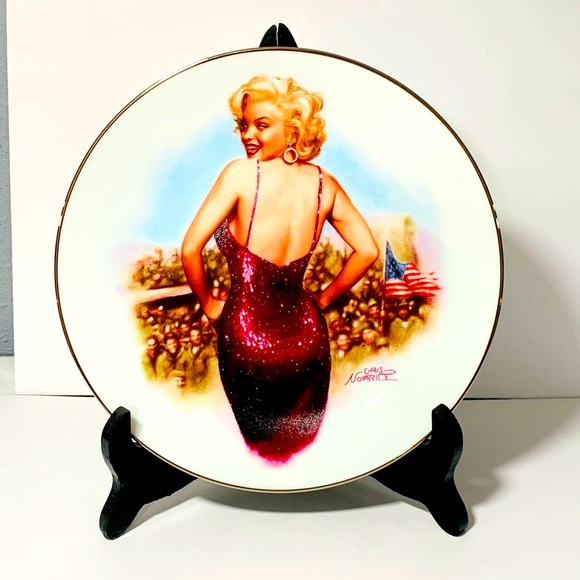 Limited Edition Marilyn Monroe Collector Plate - Picture 1 of 9